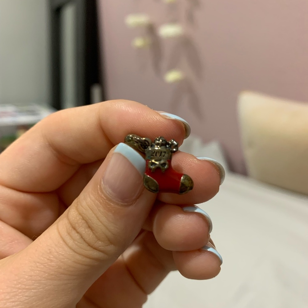 2017 Christmas stocking Pandora charm